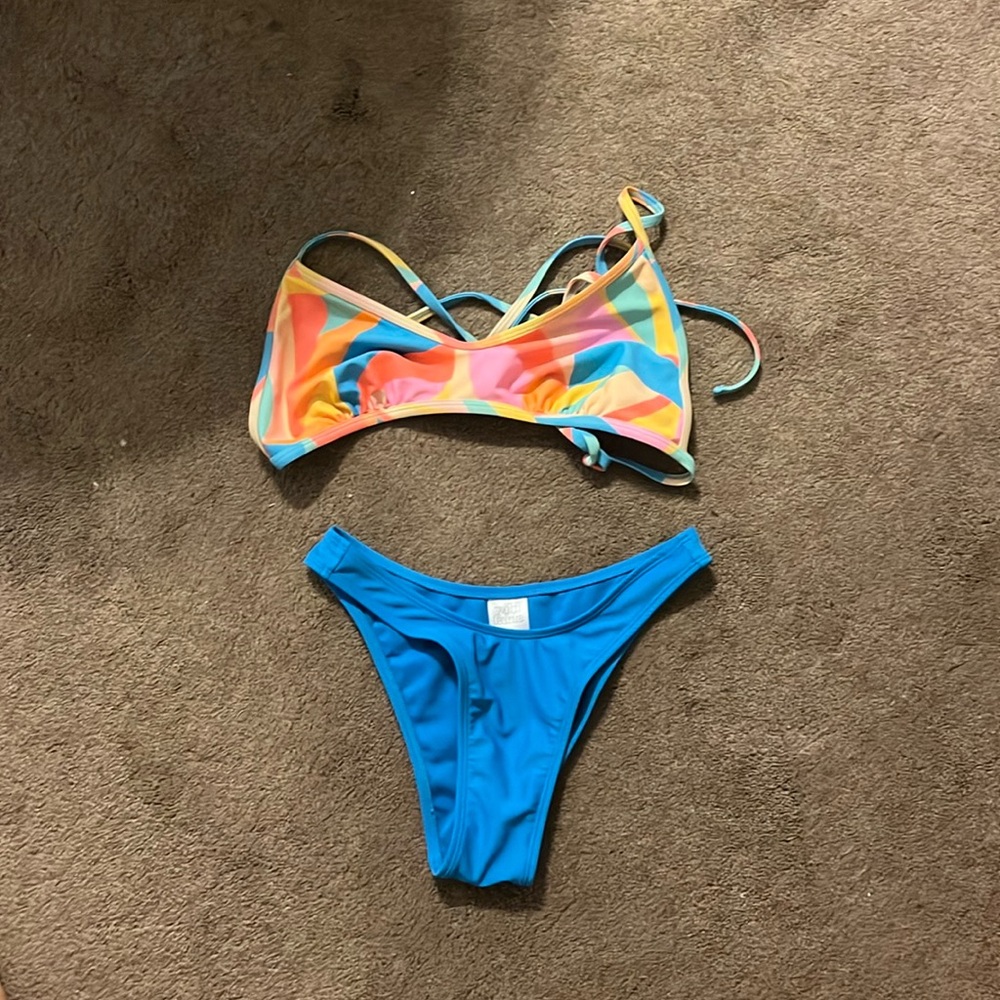 Colorful bikini swimsuit